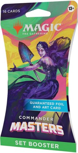Wizards of The Coast Magic: The Gathering Commander Masters Set Booster Sleeve GLOBAL SHIPPING