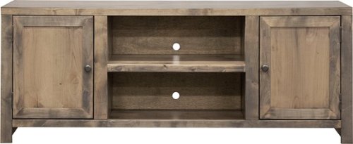 Legends Furniture - Entertainment Console for Most TVs Up to 75" - Barnwood