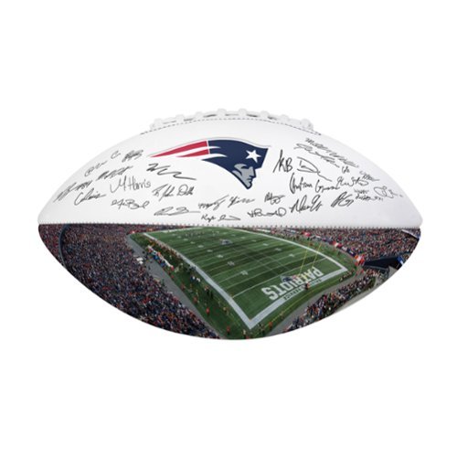 Logo Brands - 2025 Autograph Signature Football - Navy-Front_Standard 