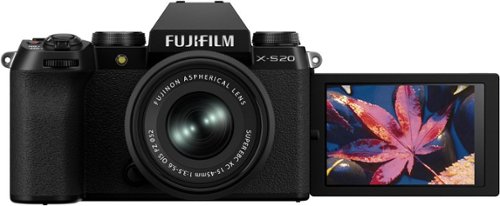 Fujifilm X-S20 Mirrorless Camera with  XC15-45mm Lens Bundle - Black GLOBAL SHIPPING