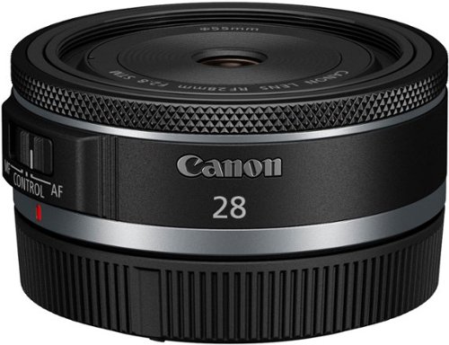 Canon RF28mm F2.8 STM Wide-Angle Prime Lens for EOS R-Series Cameras - Black GLOBAL SHIPPING
