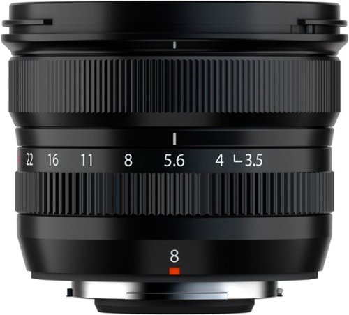 Fujifilm FUJINON XF8mm F3.5 Standard Prime Lens X-Mount - Black GLOBAL SHIPPING