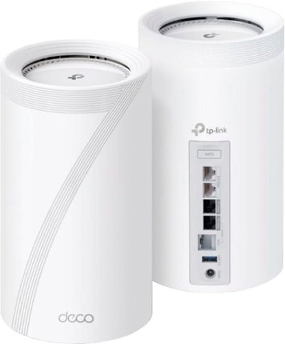 TP Link Deco BE22000 Tri Band Mesh Wi Fi 7 System (2 Pack