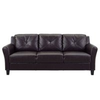 Lifestyle Solutions - Hartford Sofa in Fuax Leather - Java