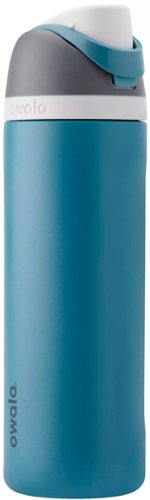 Owala - FreeSip Insulated Stainless Steel 24 oz. Water Bottle - Blue Oasis