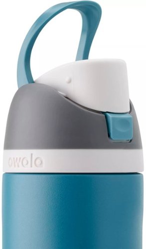 Owala FreeSip Insulated Stainless Steel 24 oz. Water Bottle - Blue Oasis GLOBAL SHIPPING
