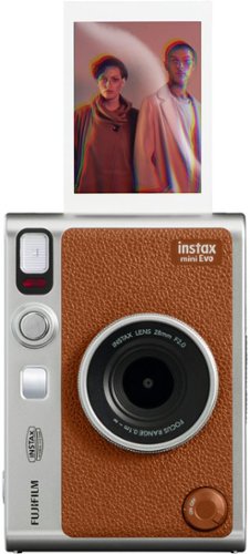 Fujifilm INSTAX MINI Evo Instant Film Camera - Brown SHOP ONLINE