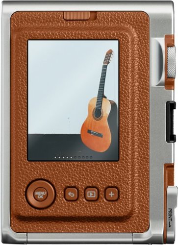 Fujifilm INSTAX MINI Evo Instant Film Camera - Brown BUY ONLINE
