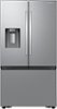 Samsung - 31 cu. ft. 3-Door French Door Smart Refrigerator with Four Types of Ice - Stainless Steel-Front_Standard 