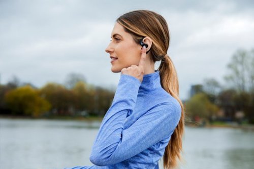 Shokz OpenFit Open-Ear True Wireless Earbuds - Black BUY IN MIDDLE EAST
