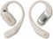 Shokz - OpenFit Open-Ear True Wireless Earbuds - Beige-Front_Standard