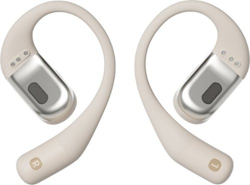Shokz OpenFit Open-Ear True Wireless Earbuds - Beige WORLDWIDE DELIVERY