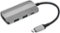 Insignia™ - 4-Port USB-C Hub - Gray-Front_Standard