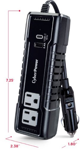 CyberPower M175XUC 175 W Power Inverter - Black SHOP ONLINE