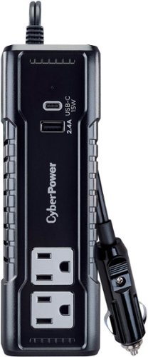 CyberPower M175XUC 175 W Power Inverter - Black BUY ONLINE