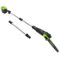 Greenworks - 80 Volt 10-Inch Cordless Brushless Electric Pole Saw with 14.5 foot reach (Tool Only) - Green-Front_Standard