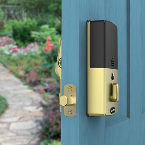 Lockly Secure Pro Smart Lock Wi-Fi Replacement Deadbolt with 3D Biometric Fingerprint/Keypad/Voice Control Access - Brushed Gold BUY IN AUSTRALIA