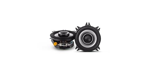 Alpine - S-Series 4" Hi-Resolution Coaxial Car Speakers with Glass Fiber Reinforced Cone (Pair) - Black-Front_Standard 