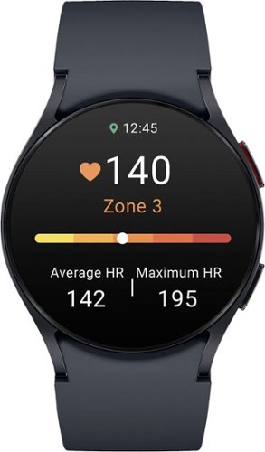 SAMSUNG GALAXY WATCH4 40MM BLACK【3043】 Samsung Galaxy Watch4 40mm, Smartwatch, Active Health