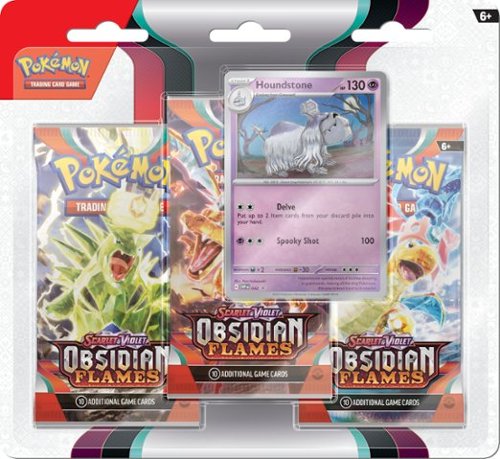 Pokémon Trading Card Game: Scarlet & Violet —Obsidian Flames 3pk Booster - Styles May Vary GLOBAL SHIPPING