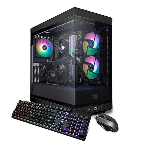 

iBUYPOWER - Y40 Series Gaming Desktop - Intel Core i7 13700F - 32GB Memory - RTX 4060 Ti - 1TB NVMe SSD - Black