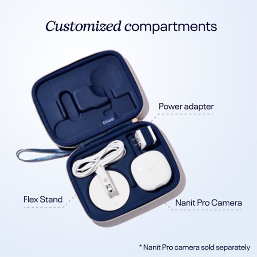 Nanit Camera Travel Case - Blue GLOBAL SHIPPING