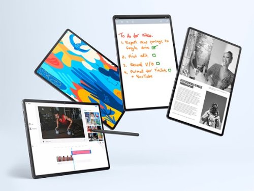 Lenovo Tab Extreme - 14.5 OLED Display - 12GB Memory and 256GB Storage with Keyboard & Precision Pen 3 Included - Storm Grey BUY IN AUSTRALIA