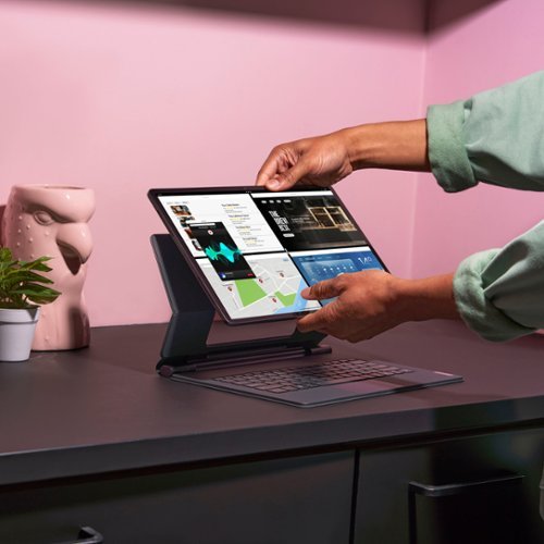 Lenovo Tab Extreme - 14.5 OLED Display - 12GB Memory and 256GB Storage with Keyboard & Precision Pen 3 Included - Storm Grey BUY IN QATAR