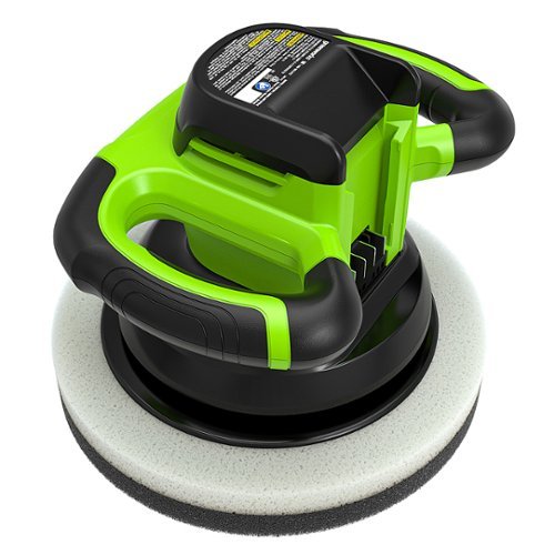 

Greenworks - 24 Volt Buffer (Battery & Charger Not Included) - Green