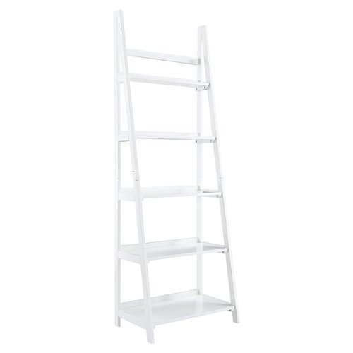 

Linon Home Décor - Clayborn 5-Shelf Bookcase - White