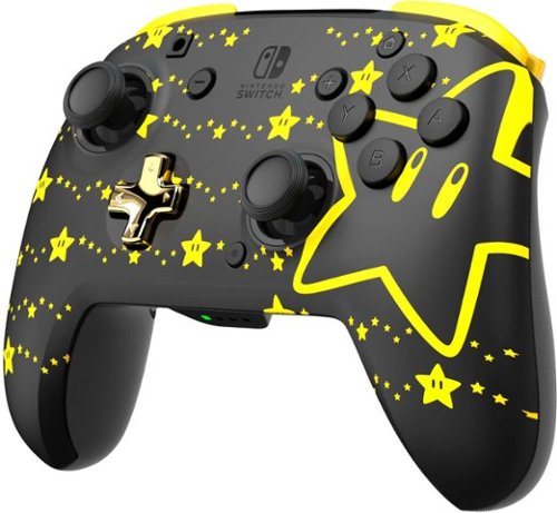 PDP REMATCH GLOW Wireless Controller For Nintendo Switch, Nintendo Switch - OLED Model - Super Star GLOBAL SHIPPING