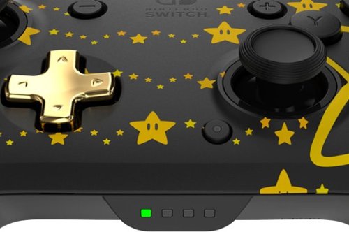 PDP REMATCH GLOW Wireless Controller For Nintendo Switch, Nintendo Switch - OLED Model - Super Star BUY IN EUROPE