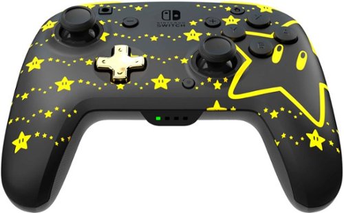 PDP REMATCH GLOW Wireless Controller For Nintendo Switch, Nintendo Switch - OLED Model - Super Star BUY IN AUSTRALIA