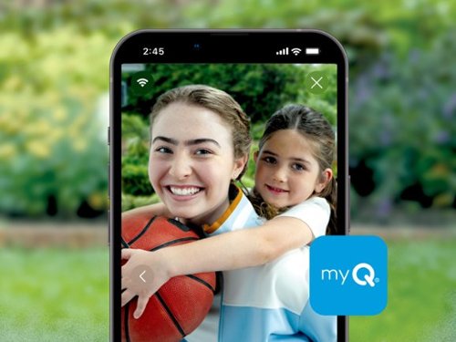 Chamberlain MyQ Smart Garage Video Keypad – Battery Operated - White BUY IN UAE