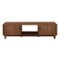 Walker Edison - 58" Mid-Century Modern Fluted-Door TV Stand for TVs up to 65" - Mocha-Front_Standard