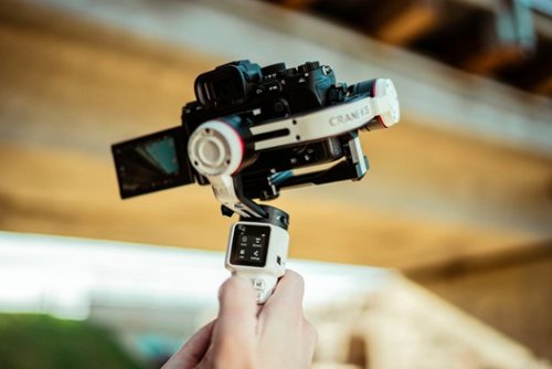 Zhiyun Crane-M 3S 3-Axis Gimbal Stabilizer for Smartphones, Action, or Mirrorless Cameras with Detachable Tri-pod Stand - White HOW TO BUY