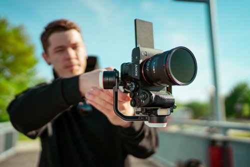 Zhiyun Crane-M 3S 3-Axis Gimbal Stabilizer for Smartphones, Action, or Mirrorless Cameras with Detachable Tri-pod Stand - White SHOP ONLINE