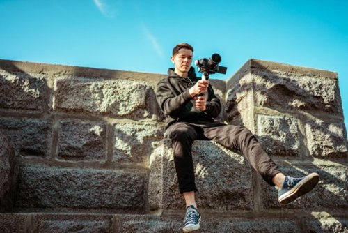 Zhiyun Crane-M 3S 3-Axis Gimbal Stabilizer for Smartphones, Action, or Mirrorless Cameras with Detachable Tri-pod Stand - White BUY IN SINGAPORE