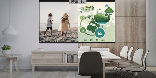 Optoma GT2100HDR Compact Short Throw 1080p HD Laser Projector with High Dynamic Range - White GLOBAL SHIPPING