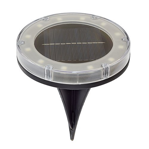 Bliss Solar Powered LED Pathway Lights w/ Remote - stainless steel WORLDWIDE DELIVERY