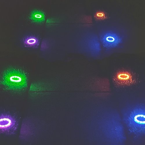 Bliss Solar Powered LED Pathway Lights w/ Remote - stainless steel HOW TO BUY