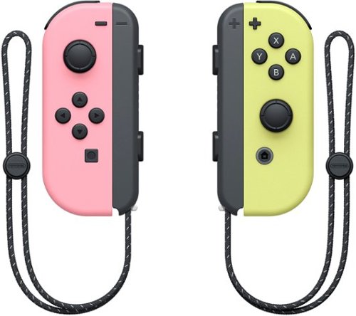 Nintendo Joy Con (L/R) Wireless Controllers Pastel Pink