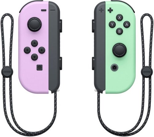 Nintendo Joy-Con (L/R) Wireless Controllers - Pastel Purple/ Pastel Green WORLDWIDE DELIVERY