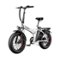 Heybike - Mars Foldable Ebike w/ 48mi Max Operating Range & 20 mph Max Speed- for Any Terrain - White-Front_Standard