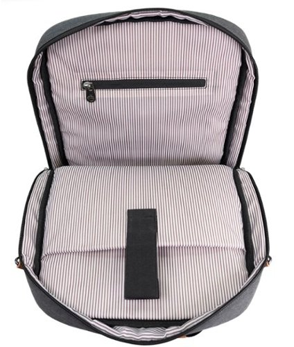 PKG Riverdale 11L Vertical Messenger Bag for 16 Laptop - Dark Grey/Tan BUY IN SAUDI ARABIA