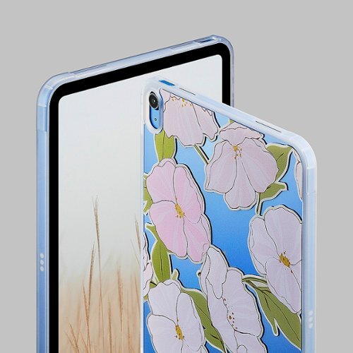 Insignia™ Hard-Shell Snap-On Case for Apple iPad 10th Gen 10.9 - Pink Flowers WHERE TO BUY