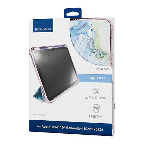 Insignia™ Folio Case for Apple iPad 10.9 (10th generation) - Watercolor BUY IN AUSTRALIA