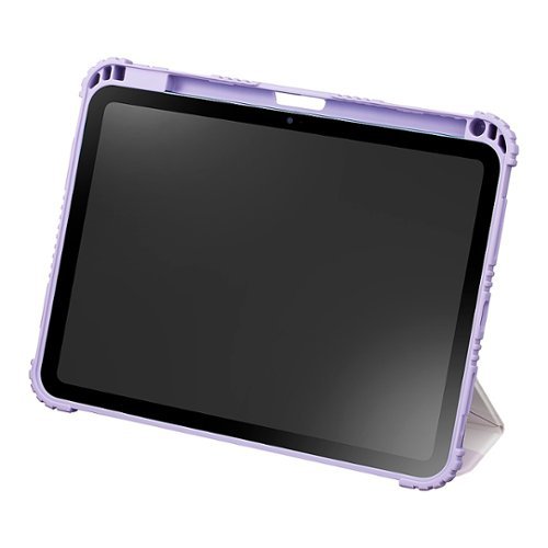 Insignia™ Folio Case for Apple iPad 10.9 (10th generation) - Purple Abstract SHOP ONLINE