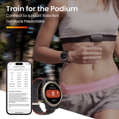 Amazfit Cheetah Pro Smartwatch 36.8mm Fiber Reinforced Polymer - Black BUY ONLINE