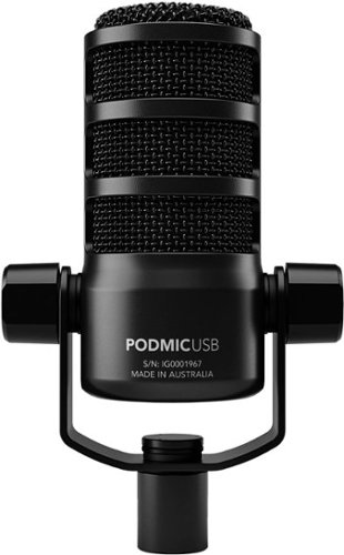 RØDE PodMic USB - Versatile Dynamic Broadcast Microphone GLOBAL SHIPPING